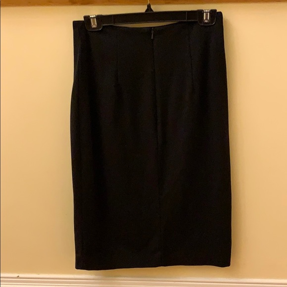 HALOGEN Woman black pencil skirt size 4 - Picture 3 of 4